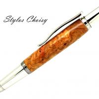 Evasion loupe amboine rouge et platine 2