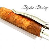 Evasion loupe amboine rouge et platine 3