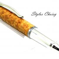 Evasion loupe amboine rouge et platine 6